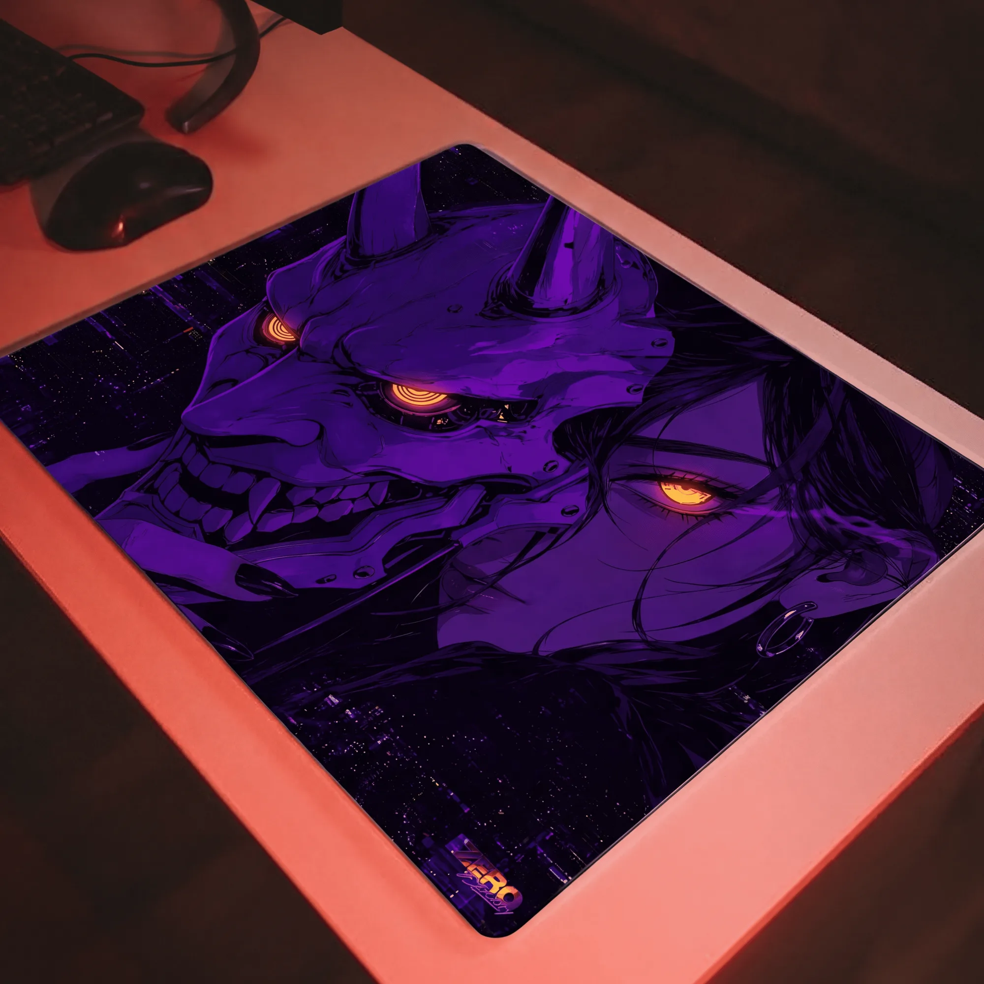 Скляний Purple